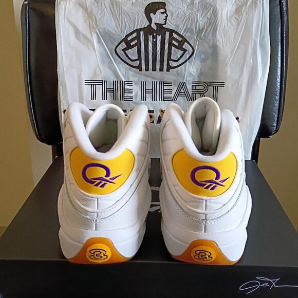 Reebok Question Mid - LA Lakers Edition (Sz 10/12) - Picture 3 of 6